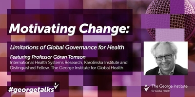 Limitations of Global Governance for Health